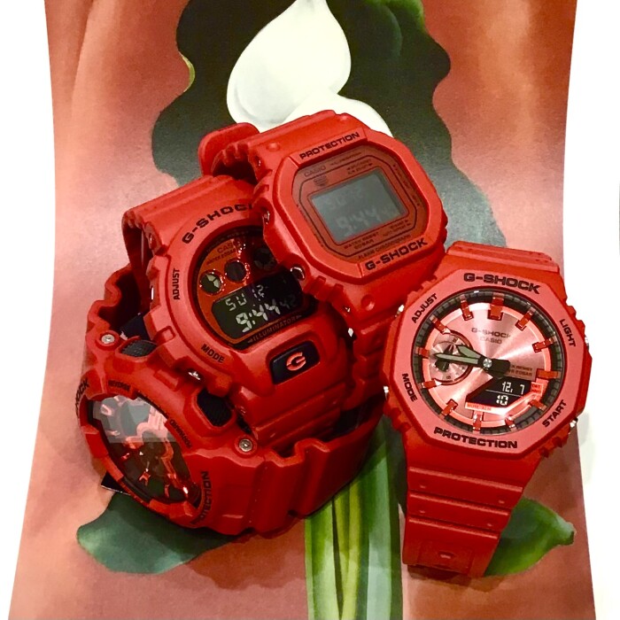 G-SHOCK】赤い衝撃☆ G-SHOCK Iconic Styles☆｜チックタック