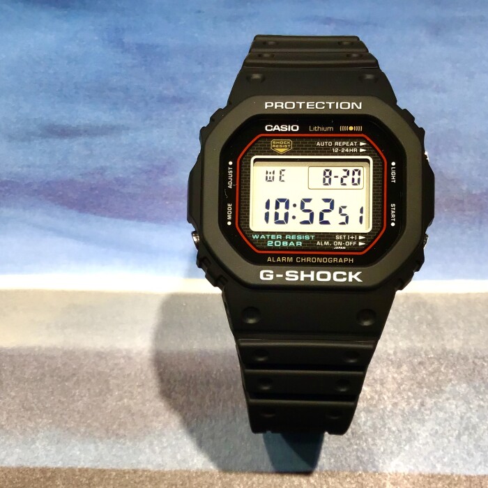 G-SHOCK】初号機復刻ーORIGINー☆DW-5000R-1AJF｜チックタック