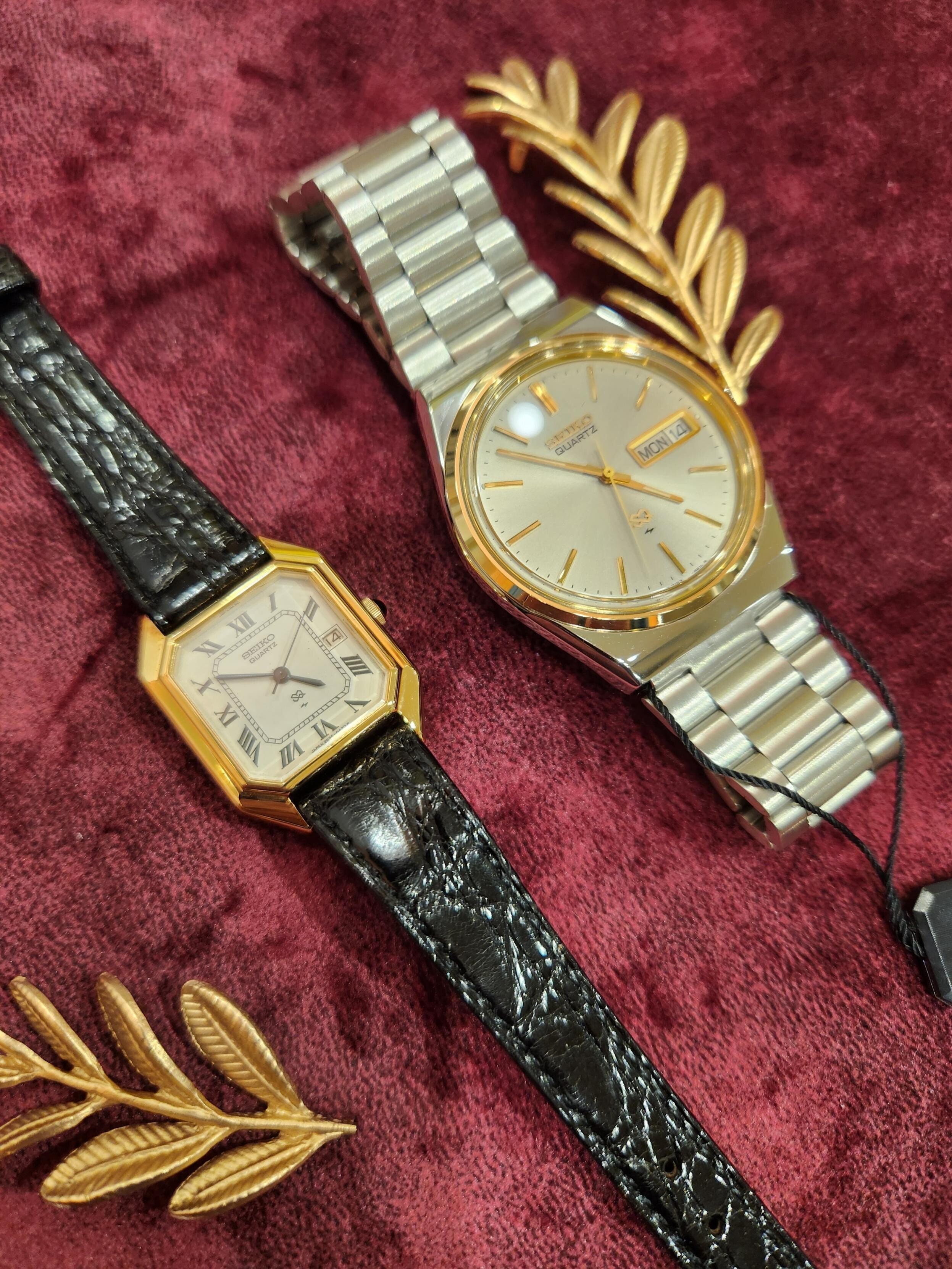 SEIKO DEADSTOCK】ヴィンテージ感がカワイイ珍しい腕時計を入荷致し