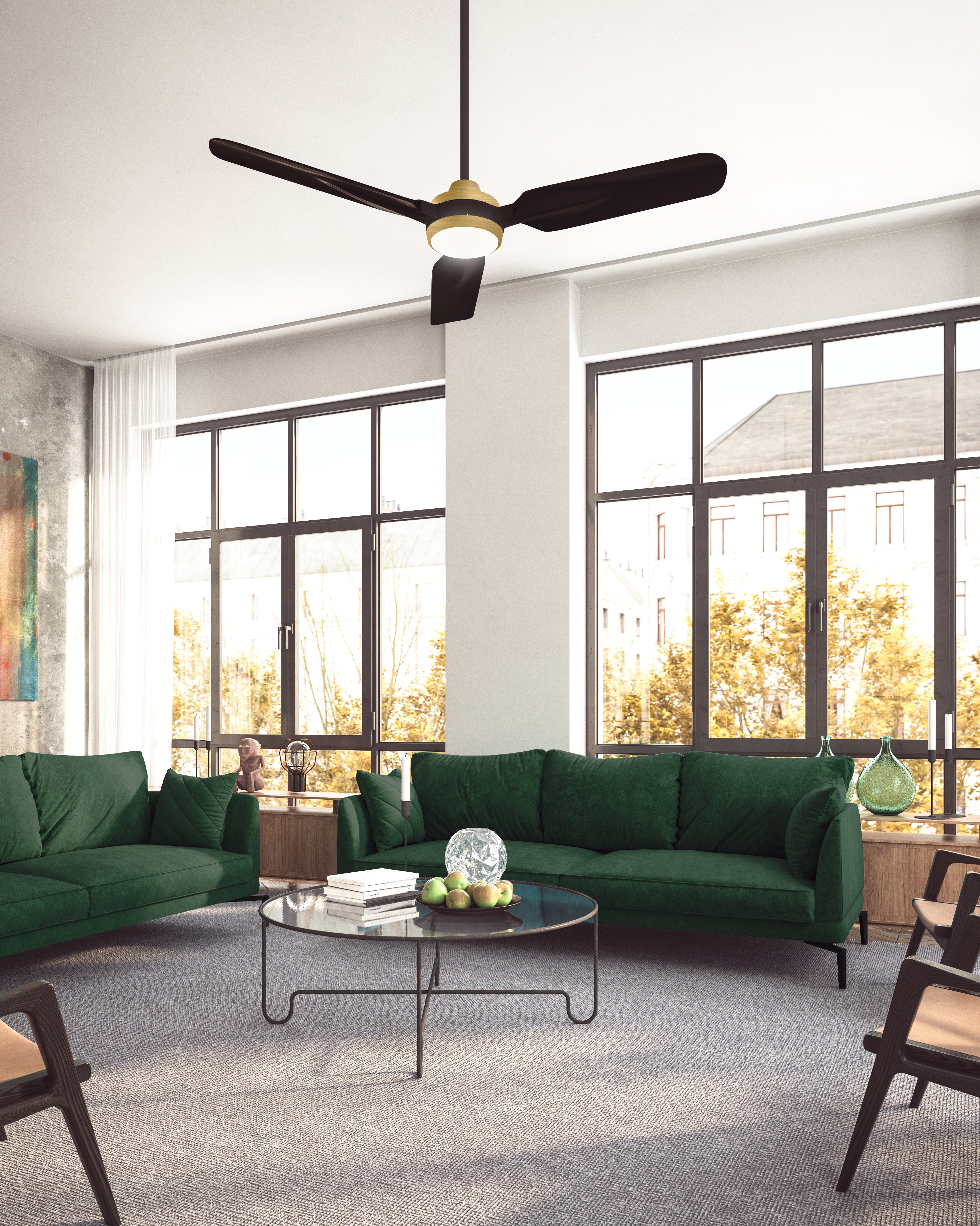 Fremont 60-in Ceiling Fan – Kuzco Lighting