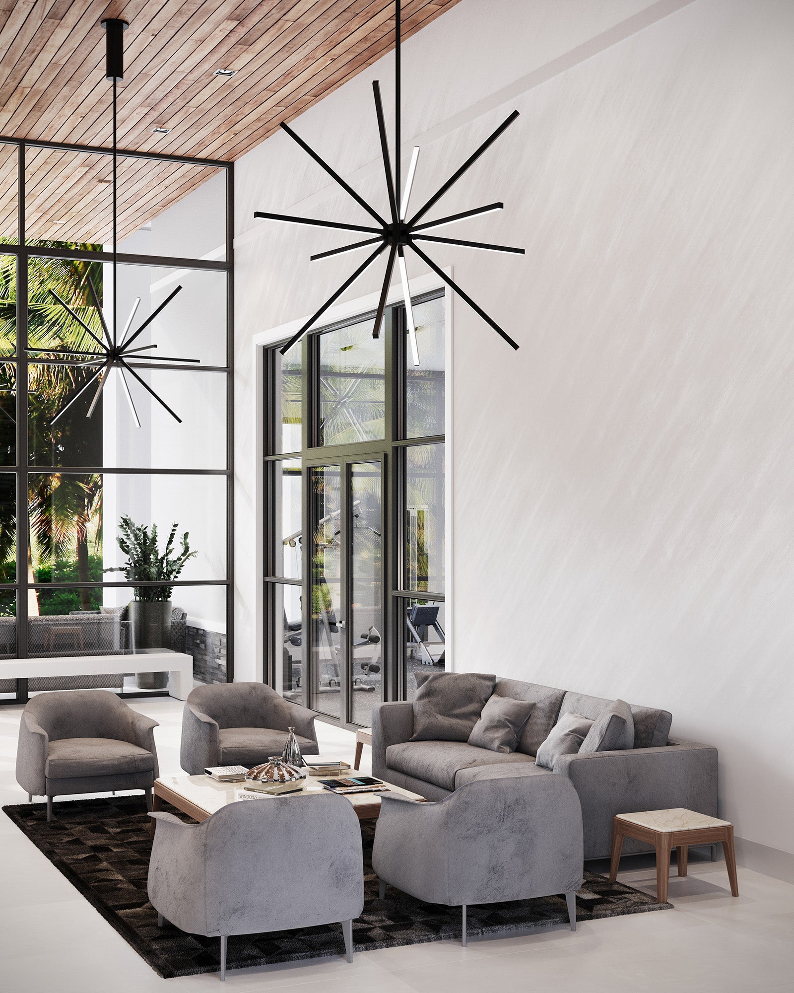 Sirius 48-in Chandelier – Kuzco Lighting