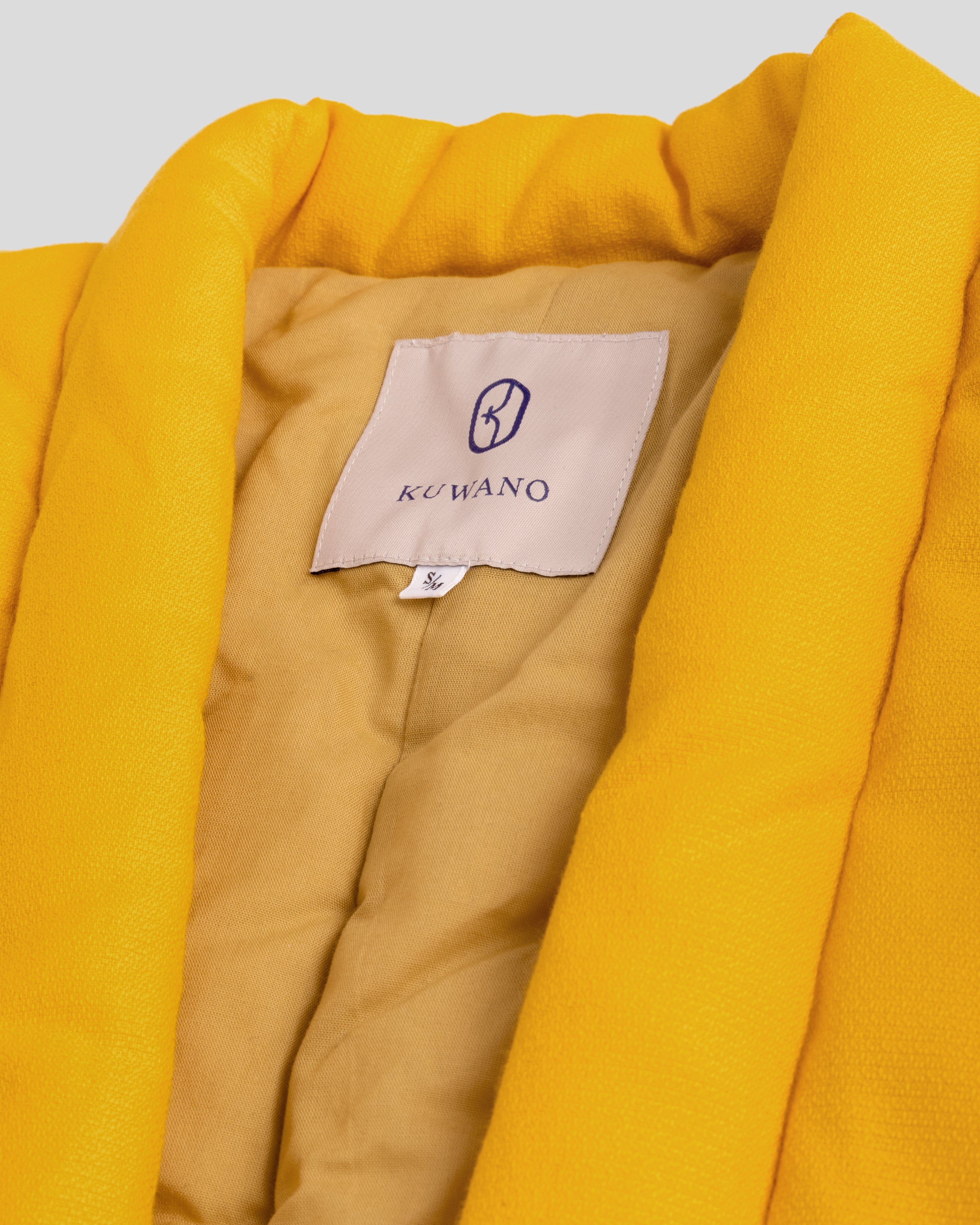Yamabuki Yellow Hanten Housecoat – Kuwano