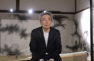 元首相の細川護熙さん、世界遺産の京都・龍安寺に障壁画を奉納｜京都