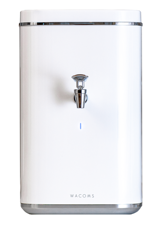 昨今社会問題となっている水質汚染に対応した 高性能浄水器「WACOMS