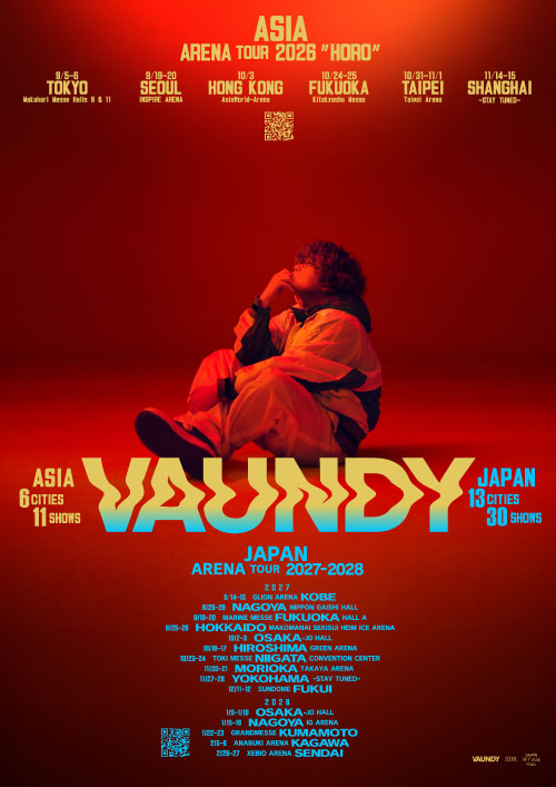 Vaundy｜キョードー西日本 オフィシャルサイト