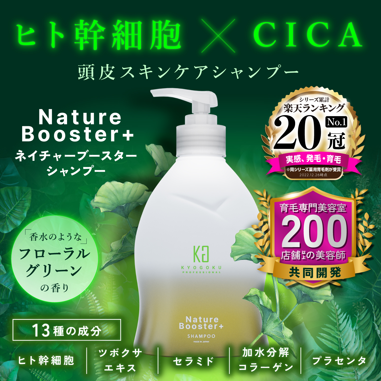 Kyogoku Professional / KYOGOKU ネイチャーブースター＋シャンプー