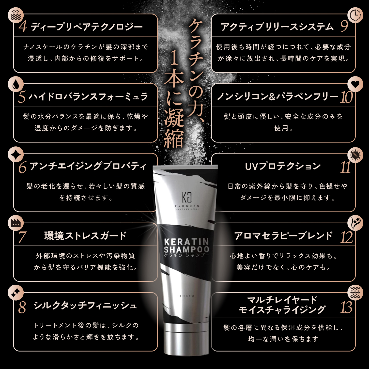 Kyogoku Professional / KYOGOKU ケラチンシャンプー ノンシリコン