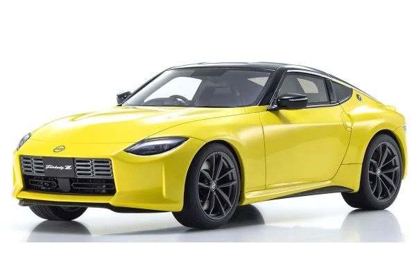 SAMURAI 1/18scale Nissan Fairlady Z (Yellow) KSR18056Y - KYOSHO RC