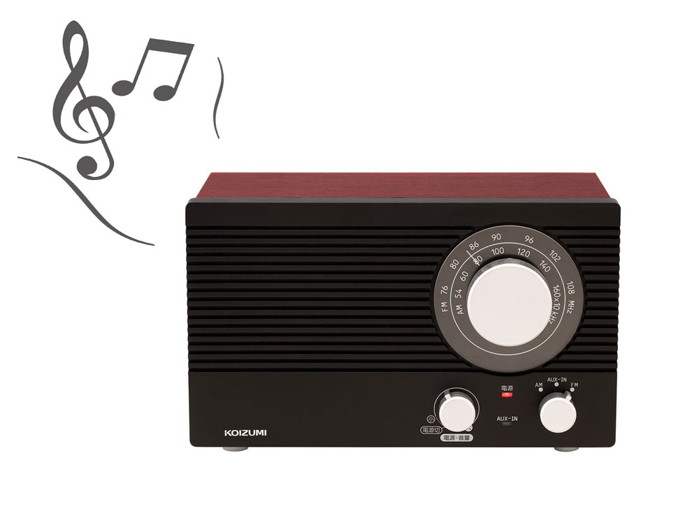 販売終了】ホームラジオSAD-7223 | コイズミオンラインショップ