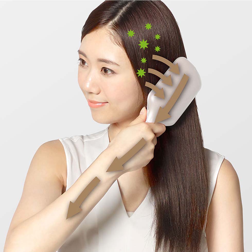 販売終了】マイナスイオンリセットブラシKBE-2400 | コイズミ