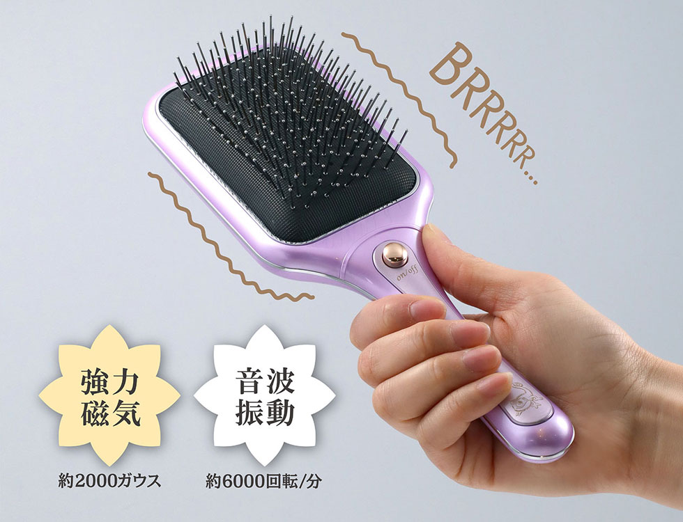 販売終了】ディズニー[ラプンツェル]リセットブラシKBE-2852