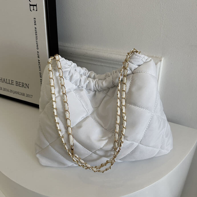 キルティングチェーンショルダーバッグ – L LABEL