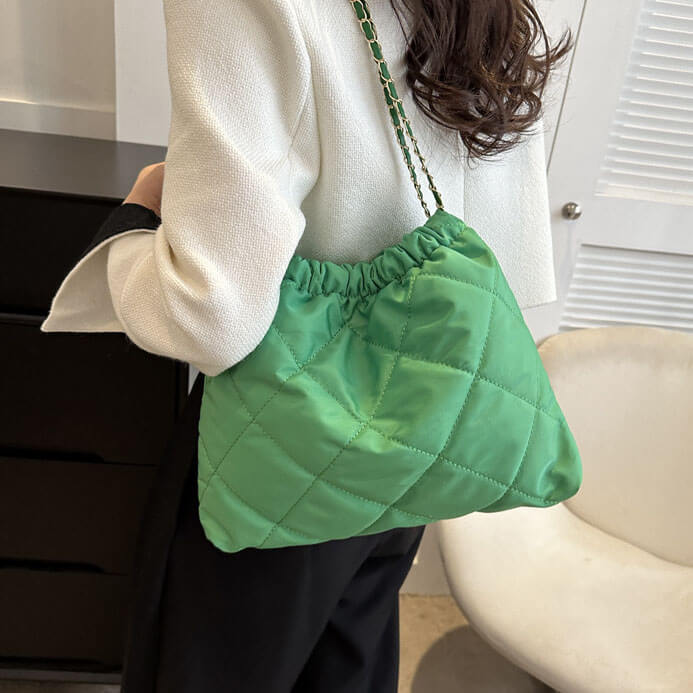 キルティングチェーンショルダーバッグ – L LABEL