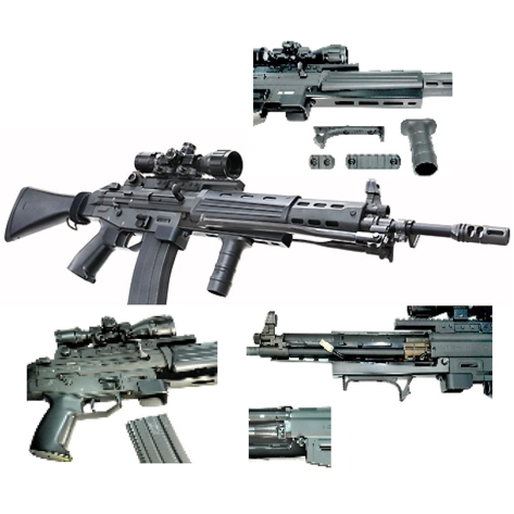 L.A.ホビーショップ / マルイ 89式小銃対応 マグウェル&アンダーレール