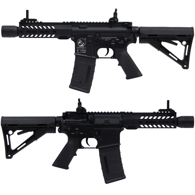 L.A.ホビーショップ / 電動ガン SLRスタイル M4ショート [095]ブラック