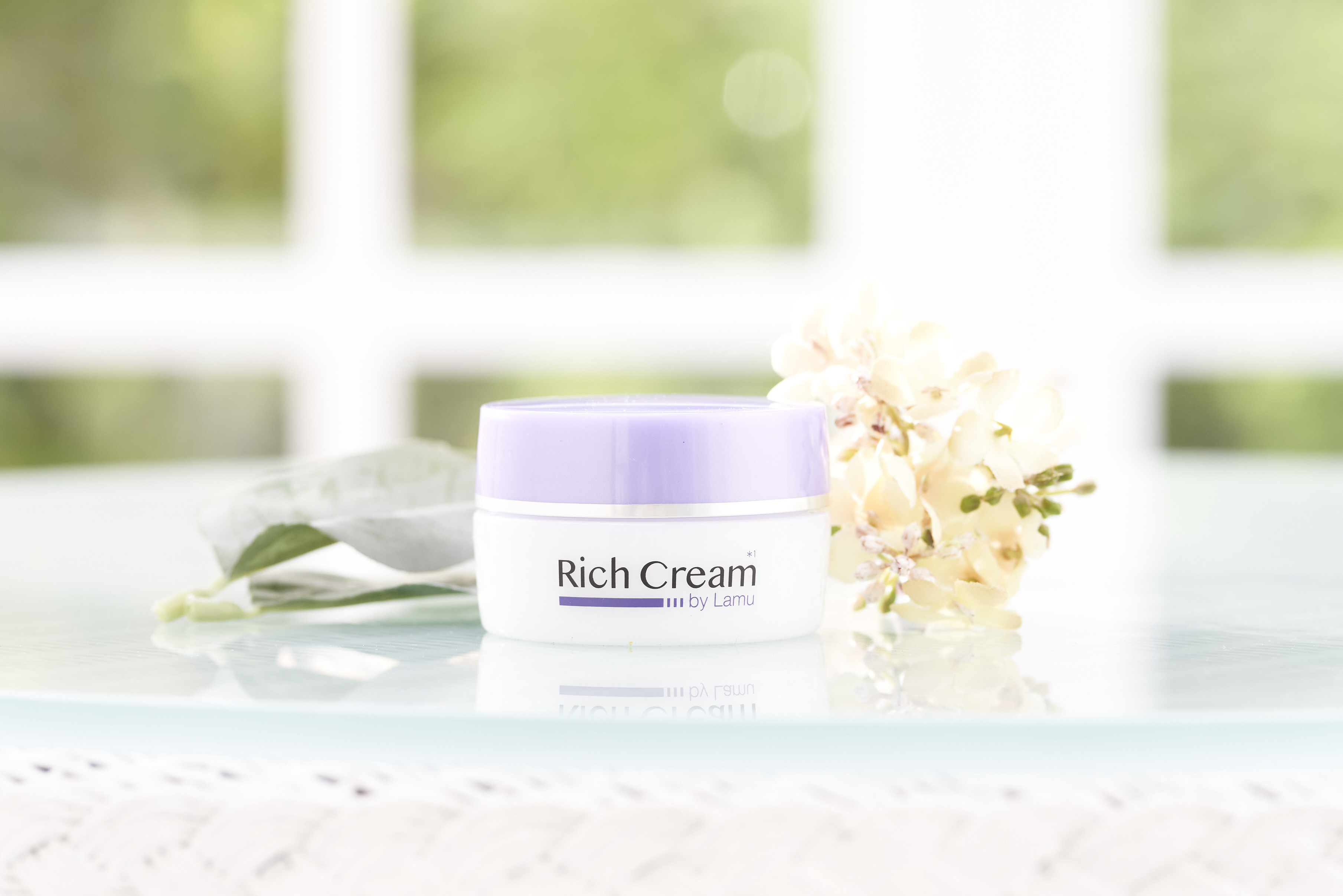 保湿クリーム ｜ Rich Cream by Lamu 【医薬部外品】｜ Lamu Online