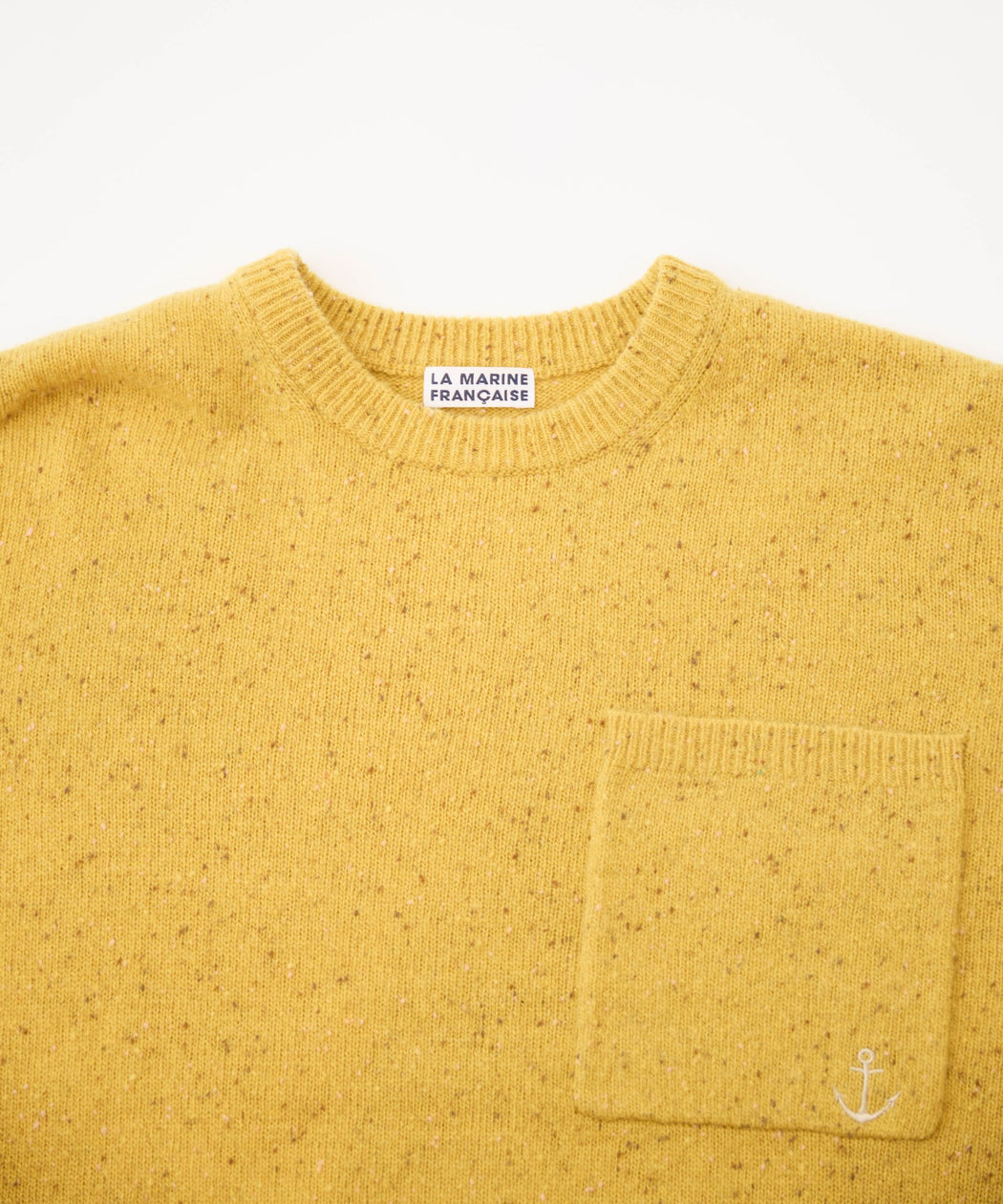 ネップウールクルーネックニット — LA MARINE FRANCAISE