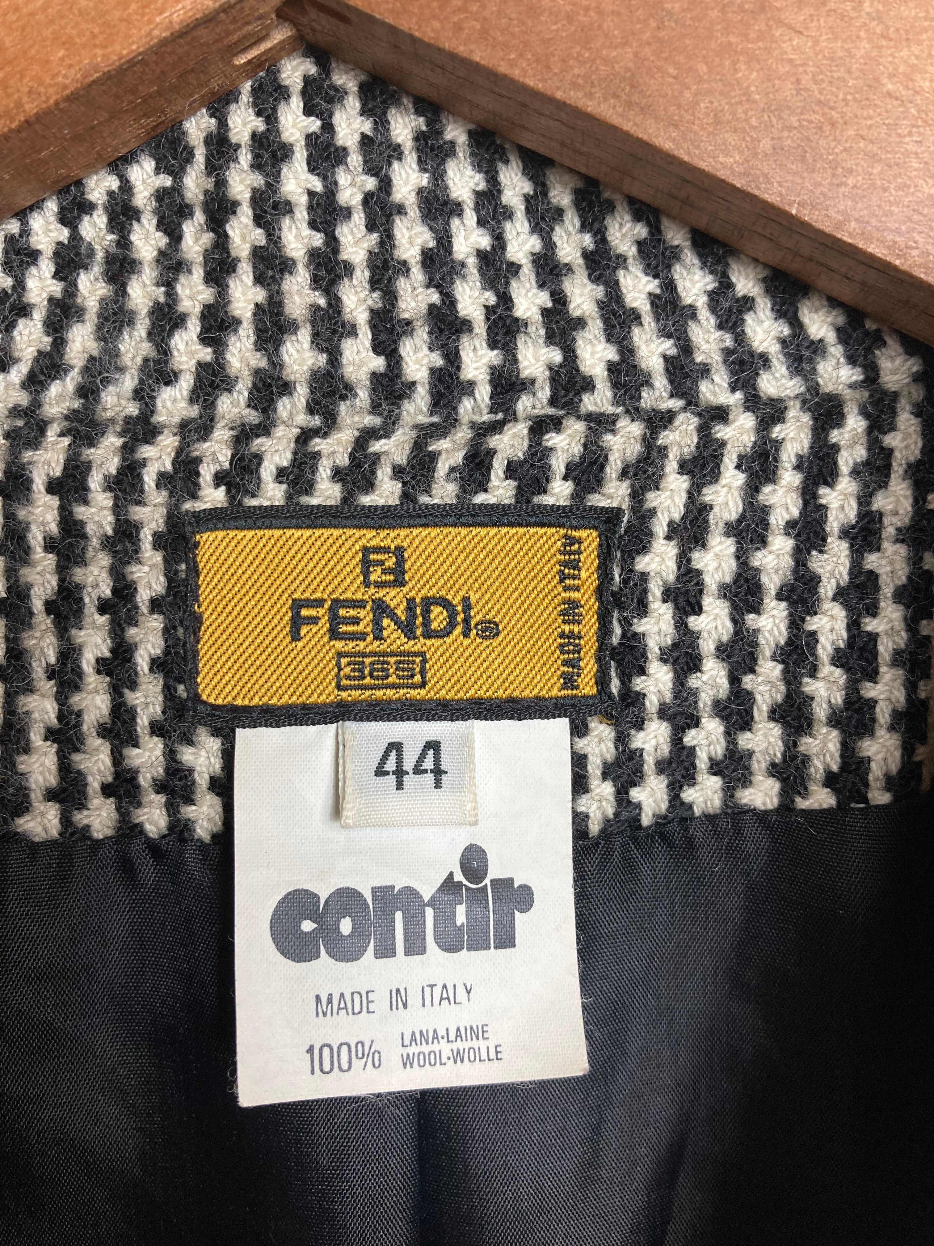 Fendi 365 By Contir Roma Vintage Jacket Wool – LaMelaVintage