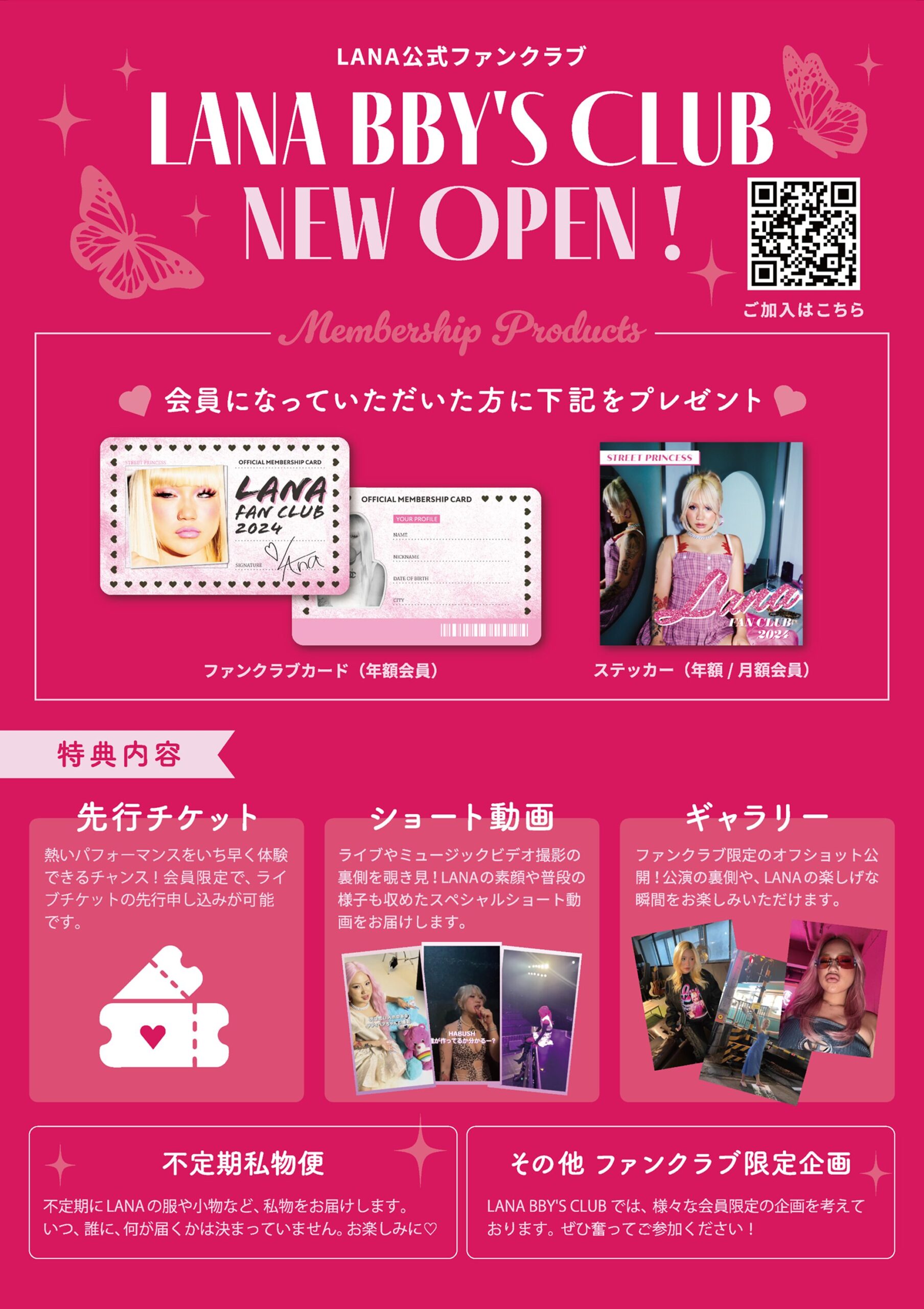 LANA LANA 武道館 VIP特典セット 武道館 VIP特典セット