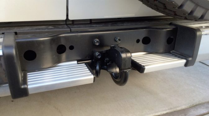 ピントルフック&分割ステップを再販ランクル70に DIY取付 | ランクル70