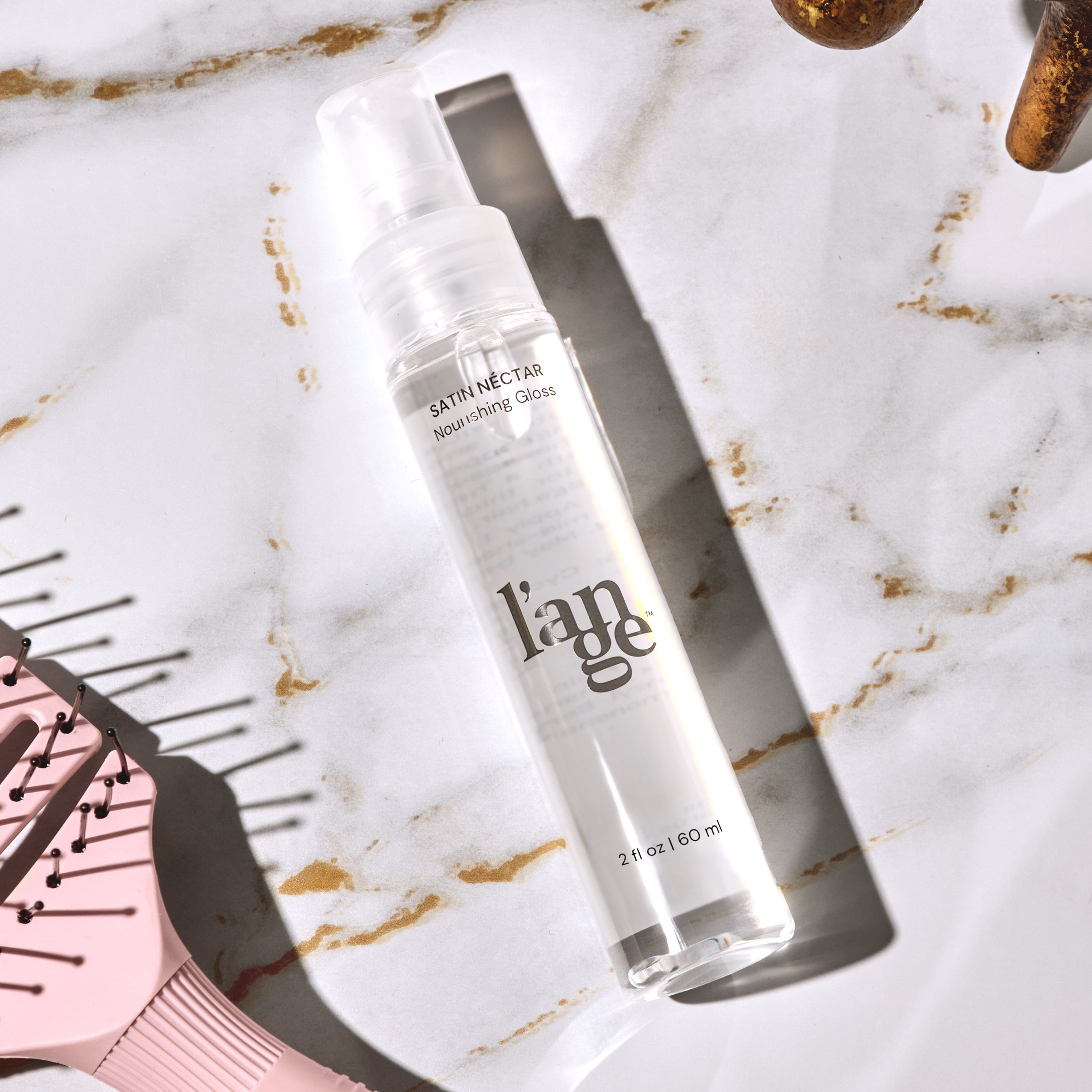 Satin Nectar Nourishing Glossifier For Hair - L'ange Hair