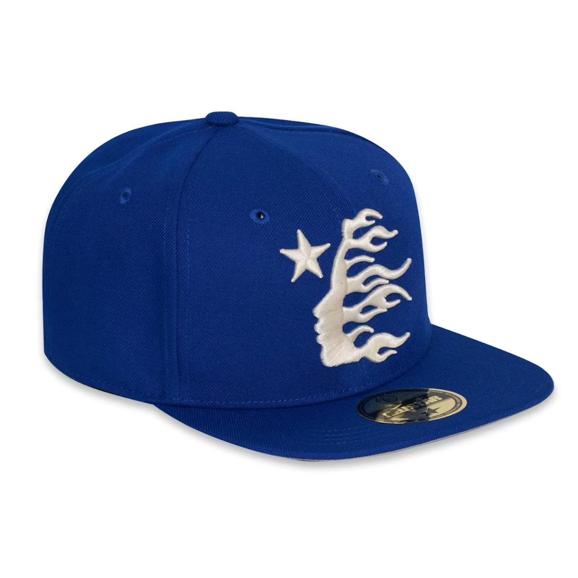 Hellstar Baseball Fitted Hat Blue – LacedUp