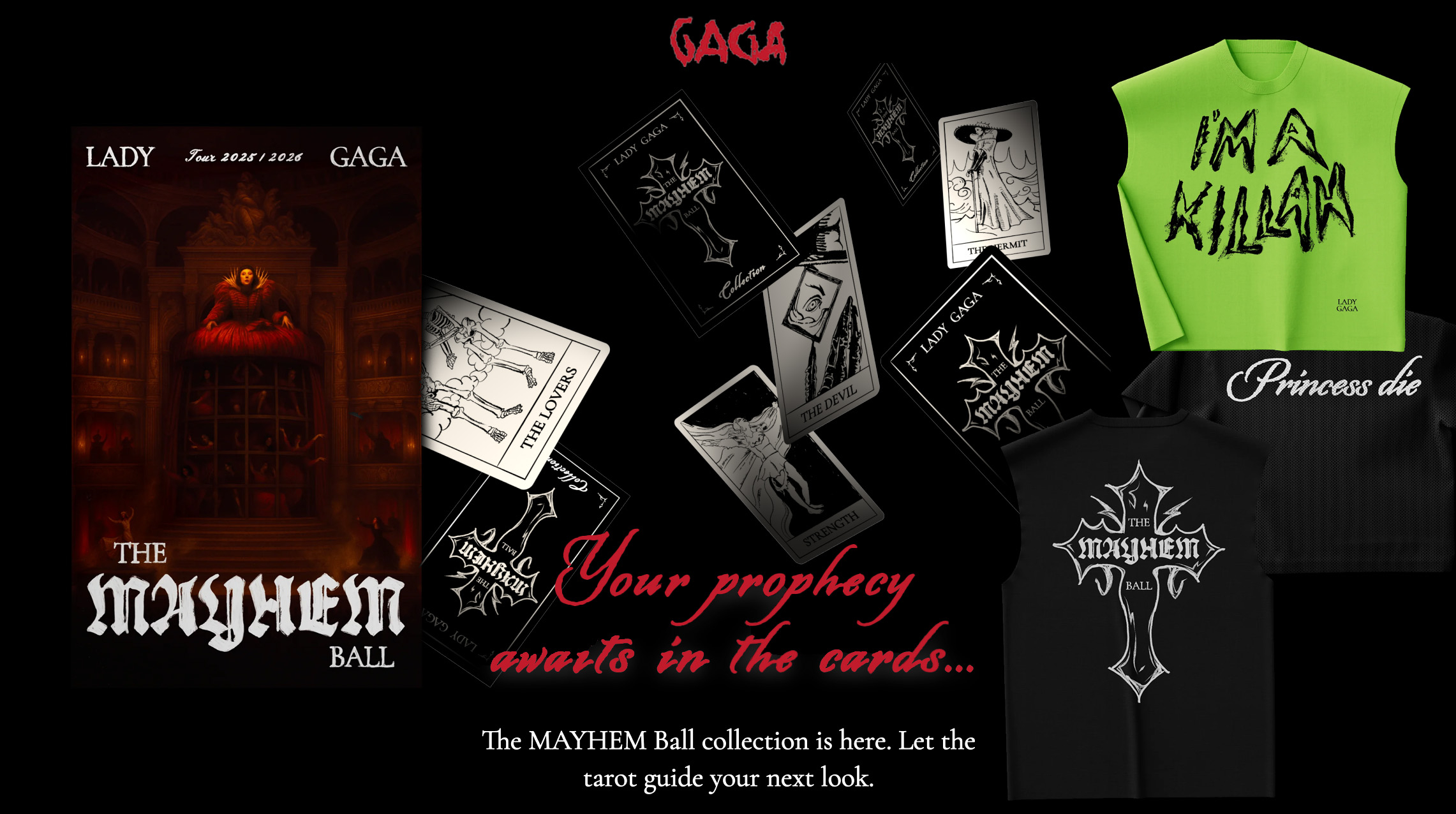 Lady Gaga Announces New MAYHEM Merchandise - Latest News