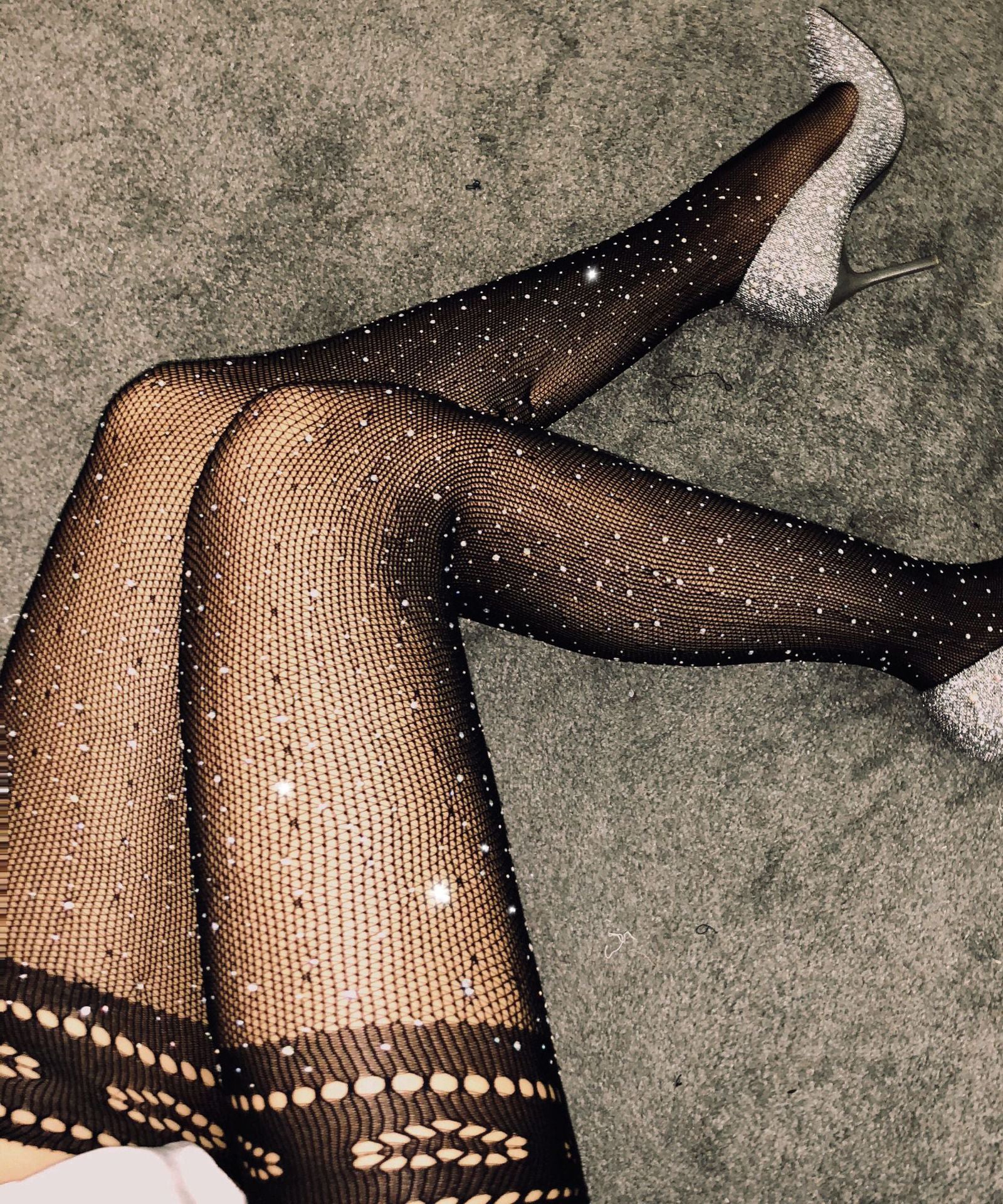 網タイツ ストッキング セクシー 勝負 ピカピカ MY9-DFDNH-WW-TZDD-H