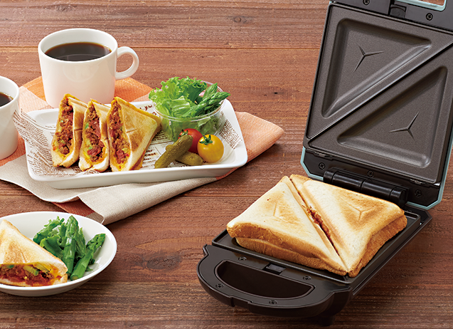 Toffy ホットサンド&ワッフルメーカー K-HS2 | 株式会社ラドンナ