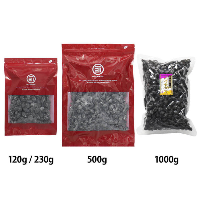 前田家 無添加 黒豆甘納豆 大粒 丹波産 最上級 無着色 国産 甘納豆 黒豆