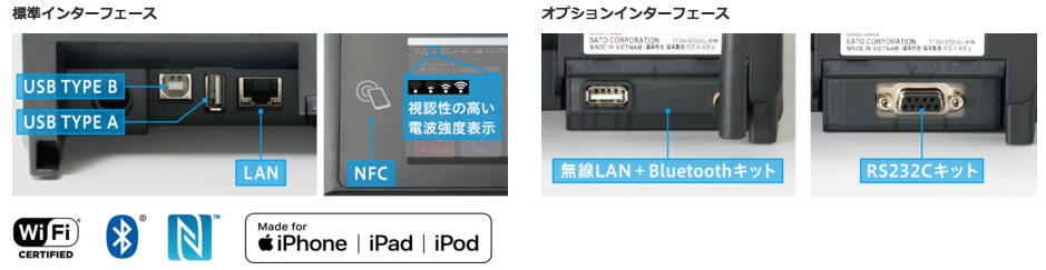 SCeaTa CT4-LX TT203 ｜業務用ラベルプリンター専門