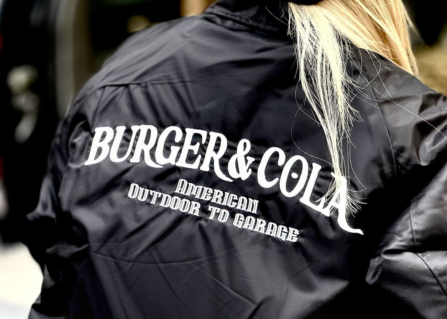BURGER AND COLA B&C BOA COACH JKT BLACK – Black Label