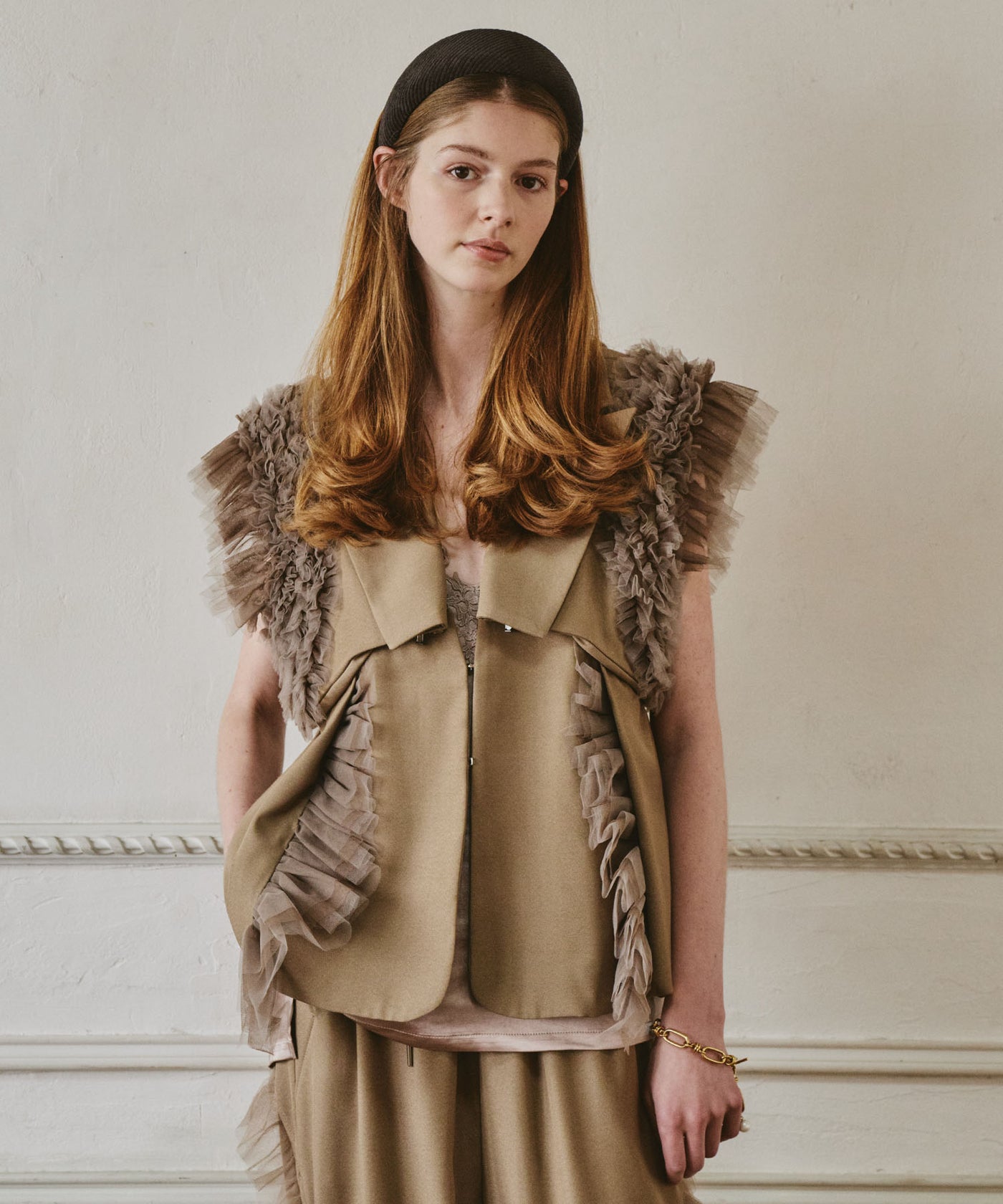 予約】【J1U by LA BELE ETUDE】2WAYボリュームギャザーチュール