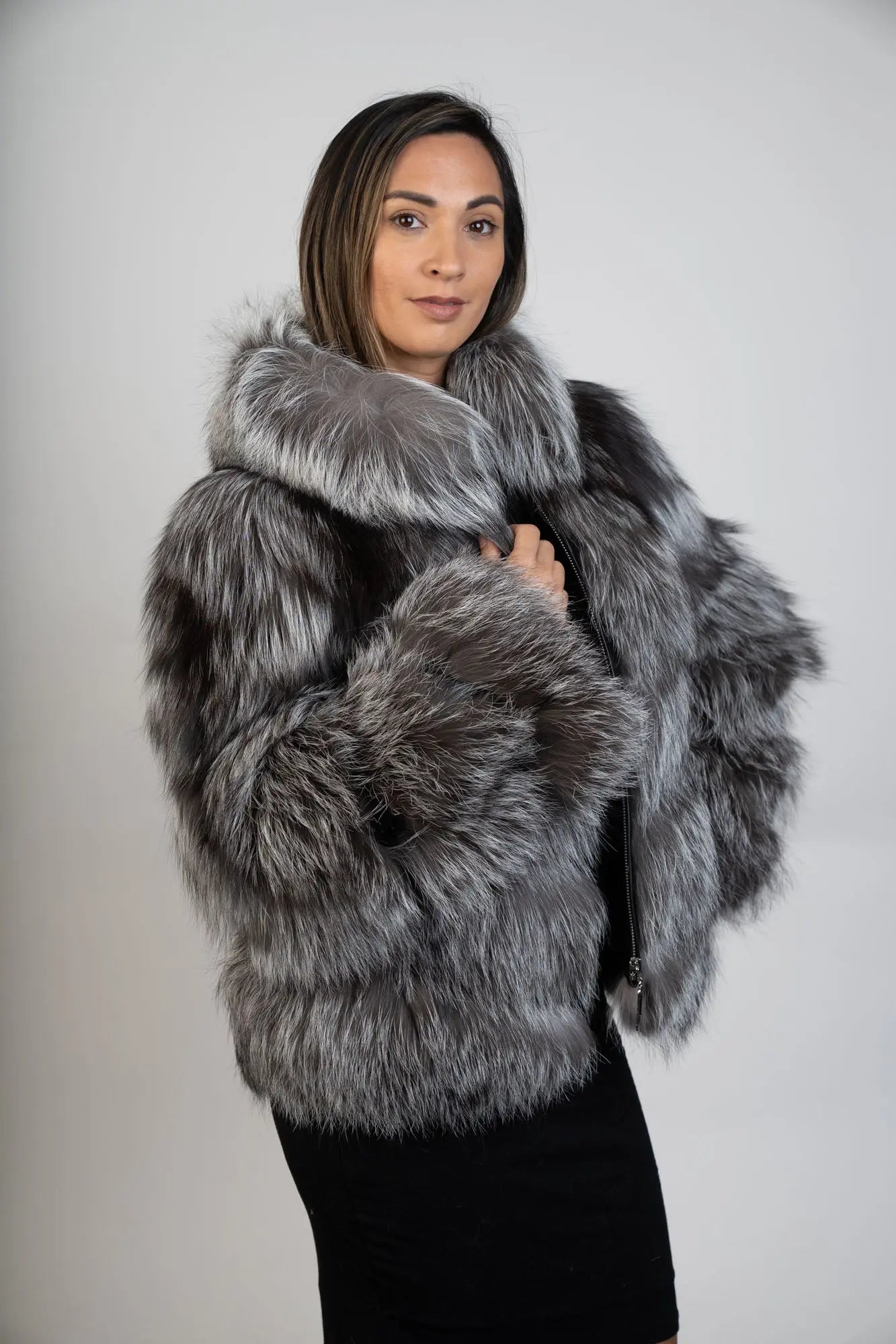 Natural Silver Fox Jacket – LaBelle Since 1919