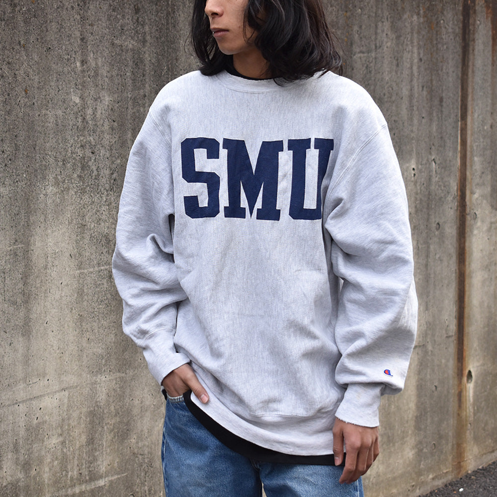 90's Champion “SMU” RWスウェット 240303 – LABORATORY®