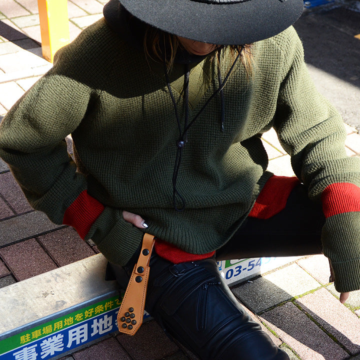 blackmeans レザースタッズ ミニスラッパー – LABORATORY®