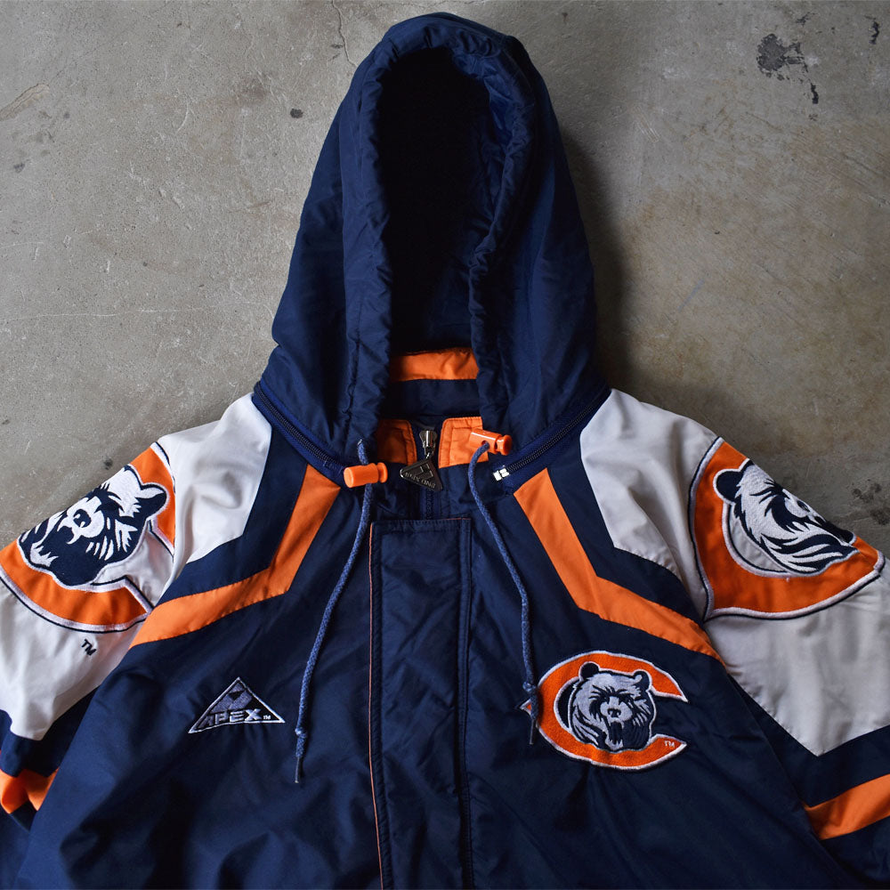 90's STARTER “NFL Chicago Bears” 中綿入り ナイロンジャケット