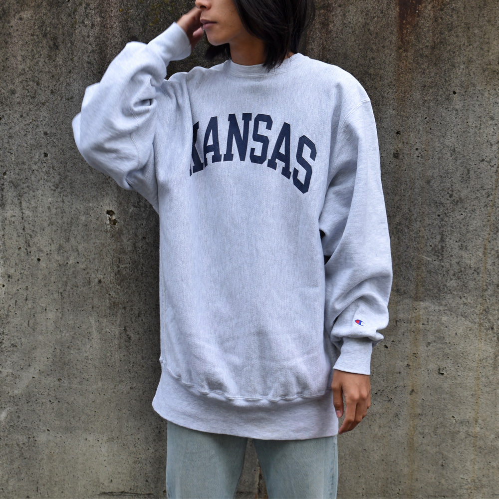90's Champion “KANSAS” RWスウェット 250226 – LABORATORY®
