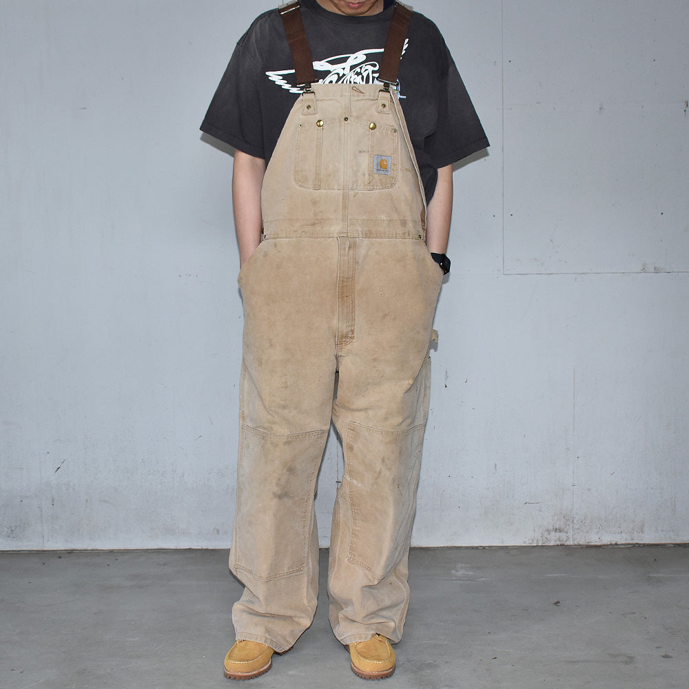Carhartt/カーハート ダブルニー ブラウンダック オーバーオール