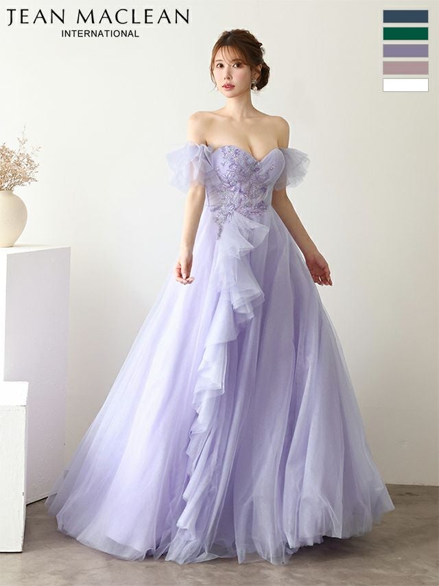 JEANMACLEAN/ジャンマクレーン】スパンコール シアーレース バック