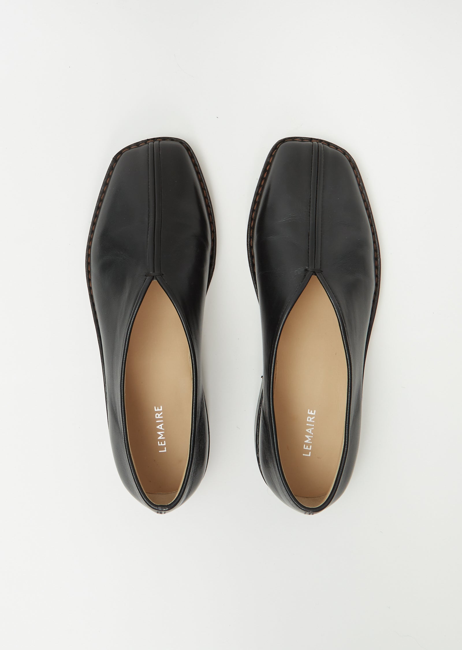 Flat Piped Slippers – La Garçonne