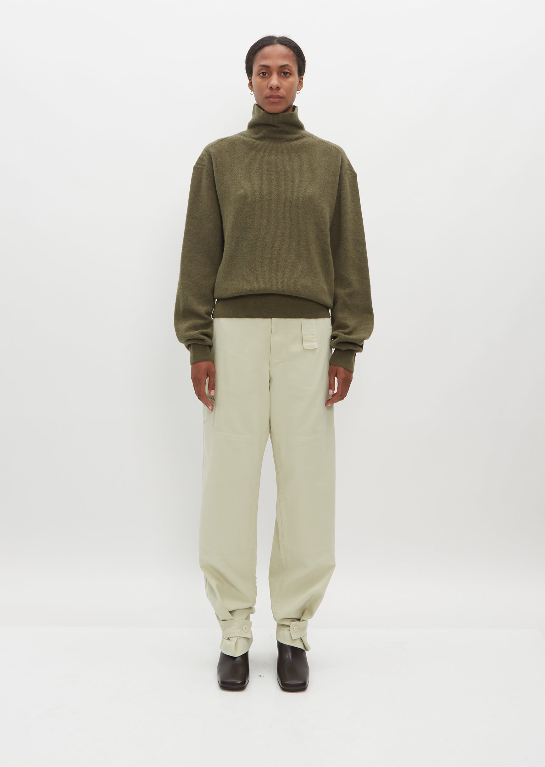 Turtleneck Wool Sweater – La Garçonne