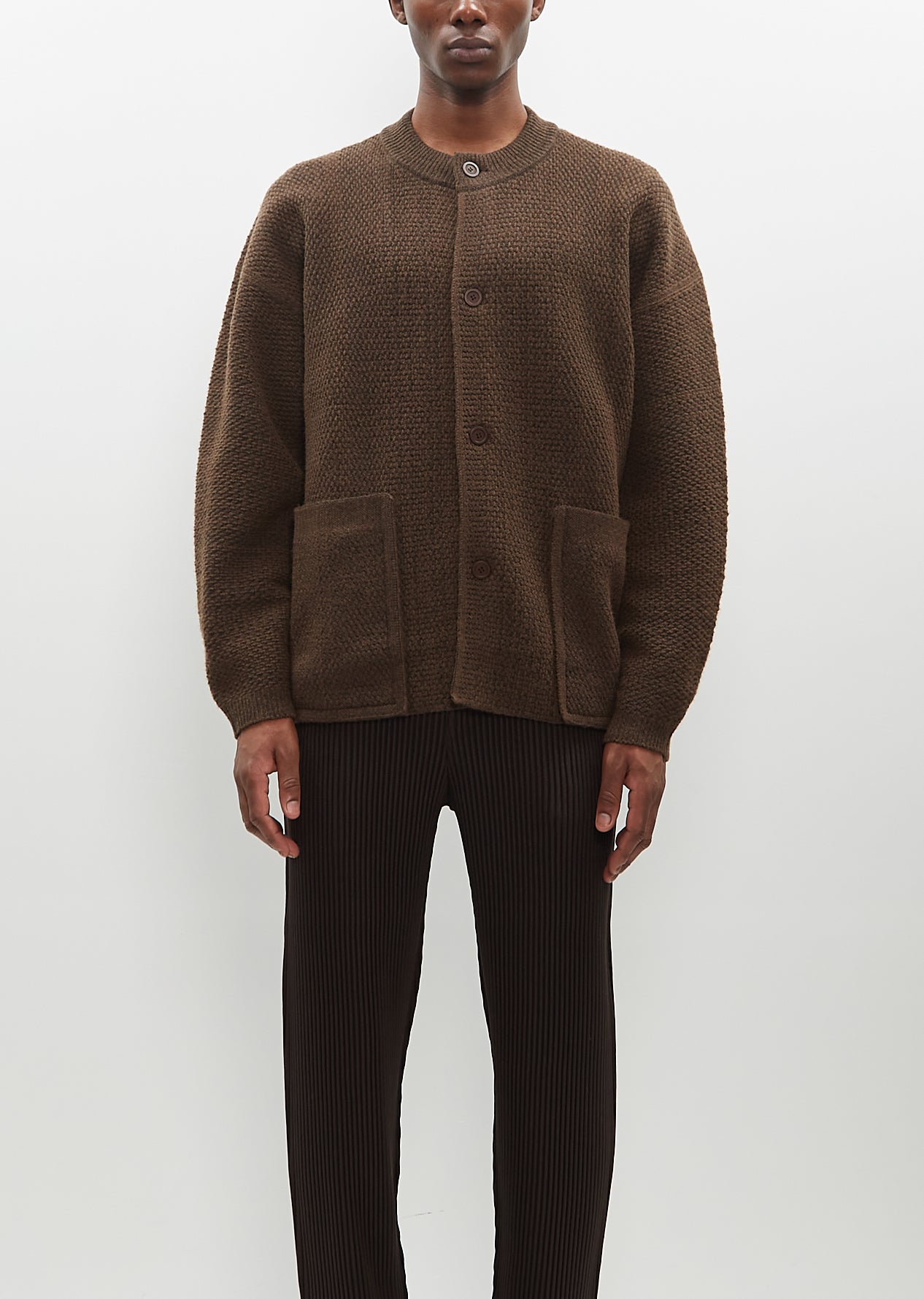 Rustic Knit Cardigan – La Garçonne