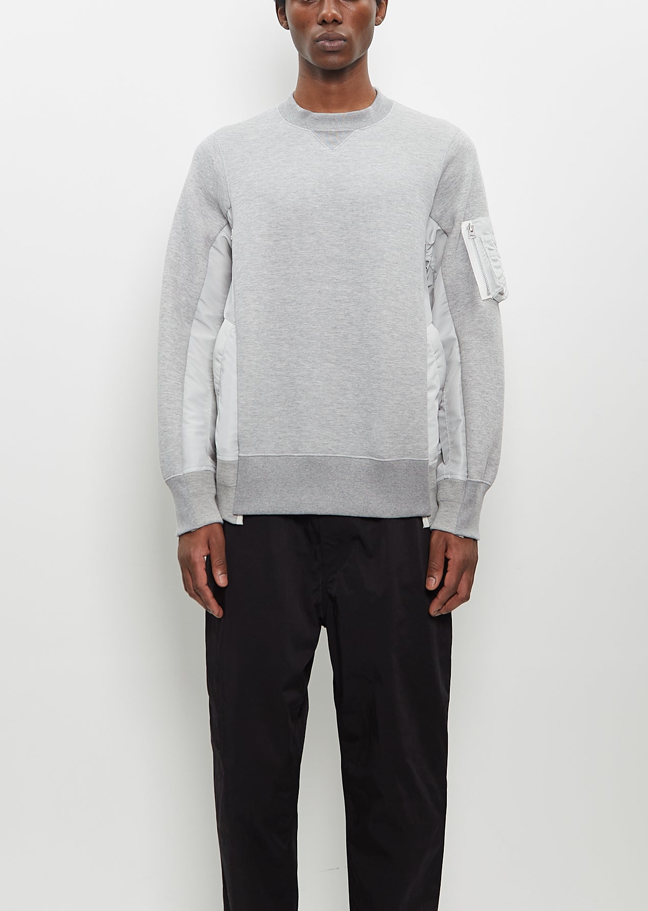 Sponge Sweat x Nylon Twill Pullover – La Garçonne