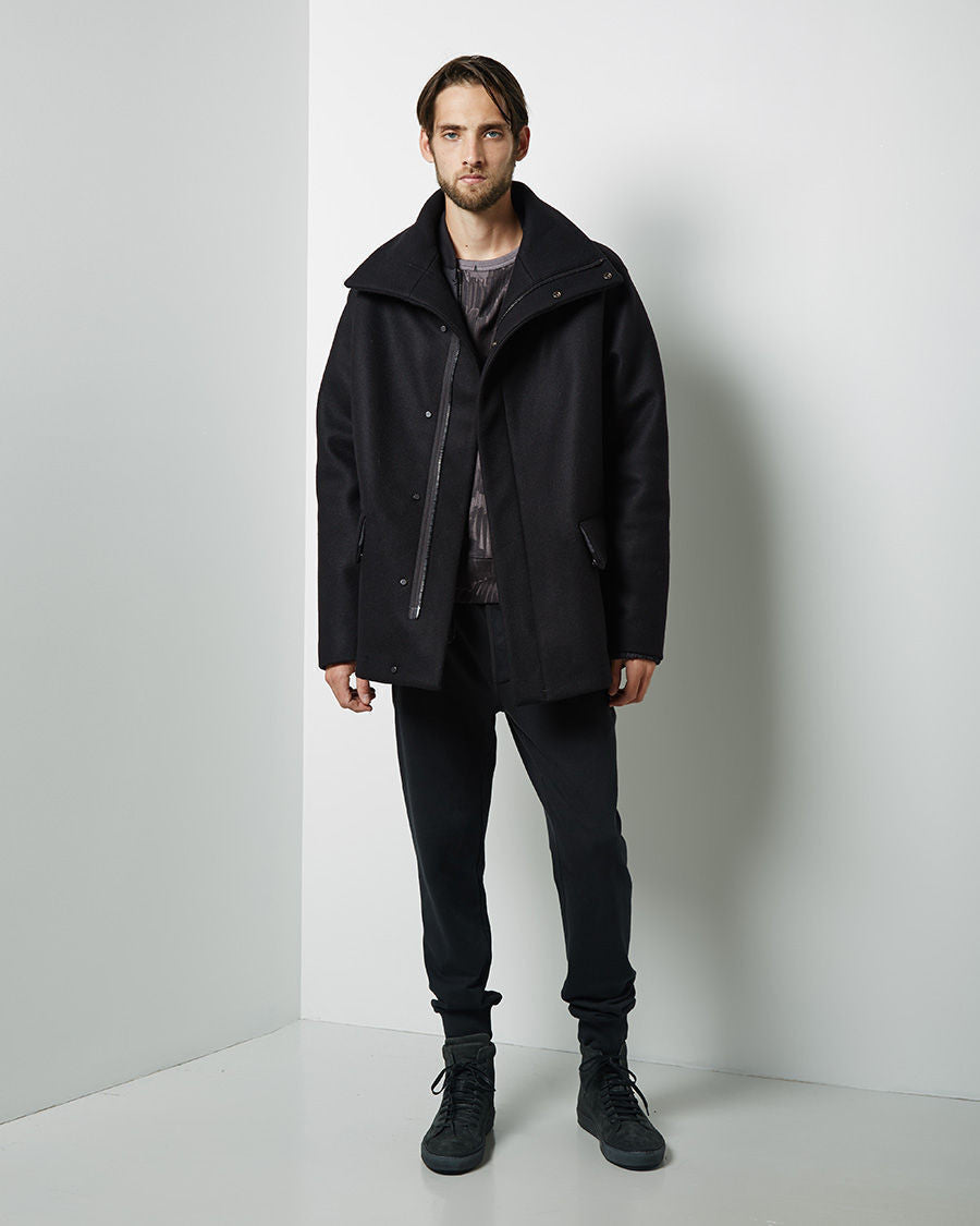 Easter Melton Coat – La Garçonne