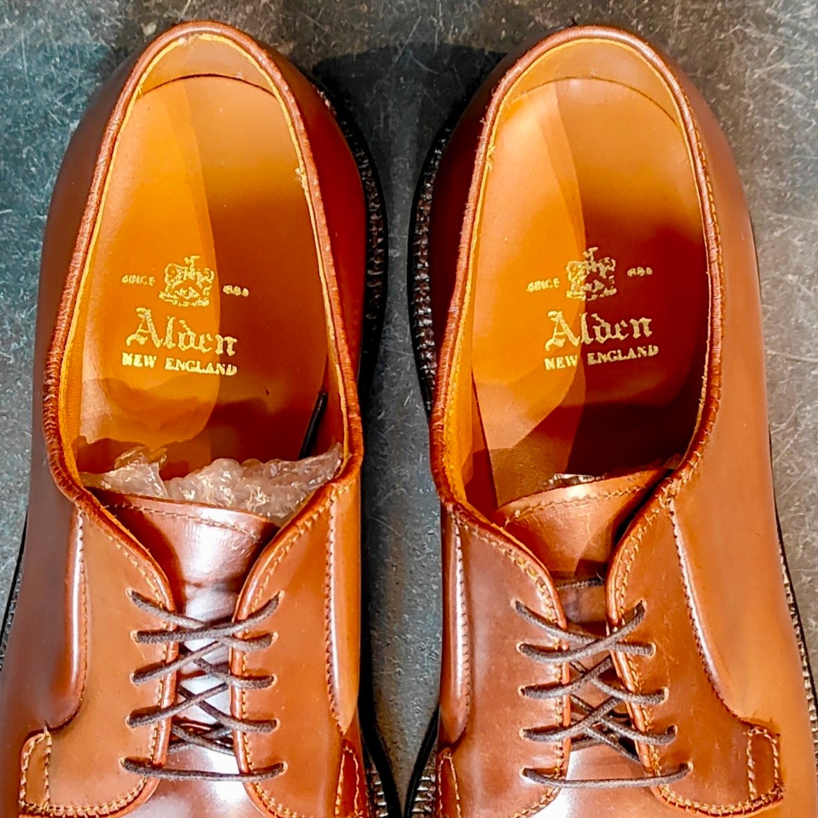 希少 新品未使用 【ALDEN】オールデン 9900 プレーントゥ コードバン