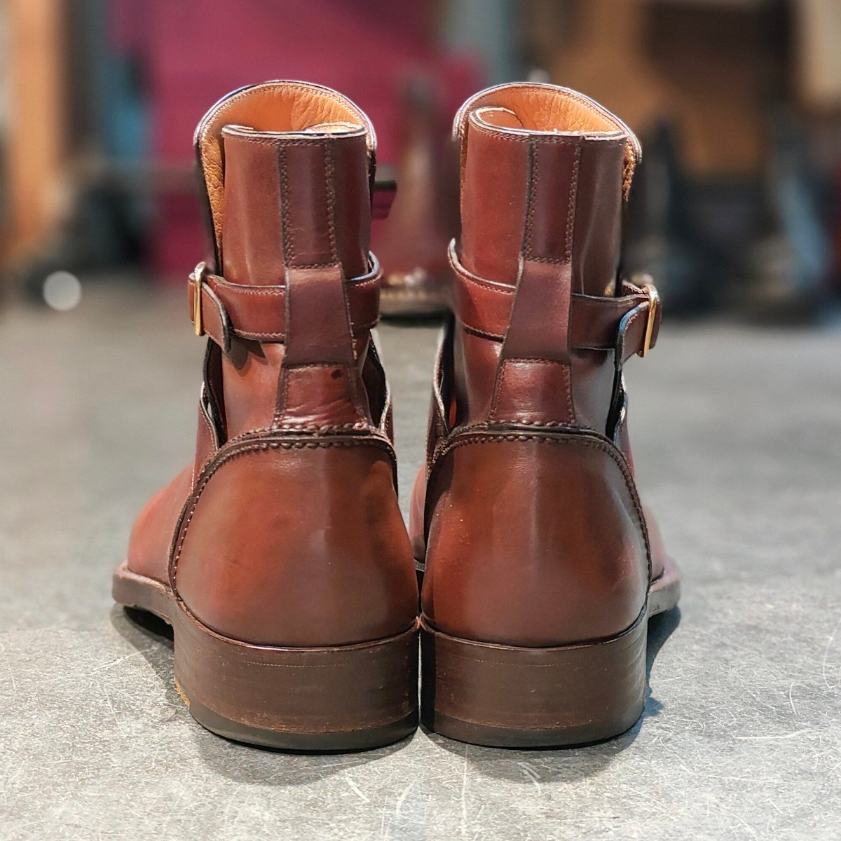 希少 極美品 【TANINO CRISCI】タニノクリスチー ジョッパーブーツ