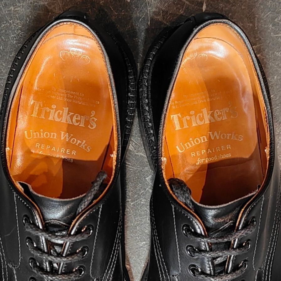 Tricker's】トリッカーズ M7195 ユニオンワークス別注 キャップトゥ