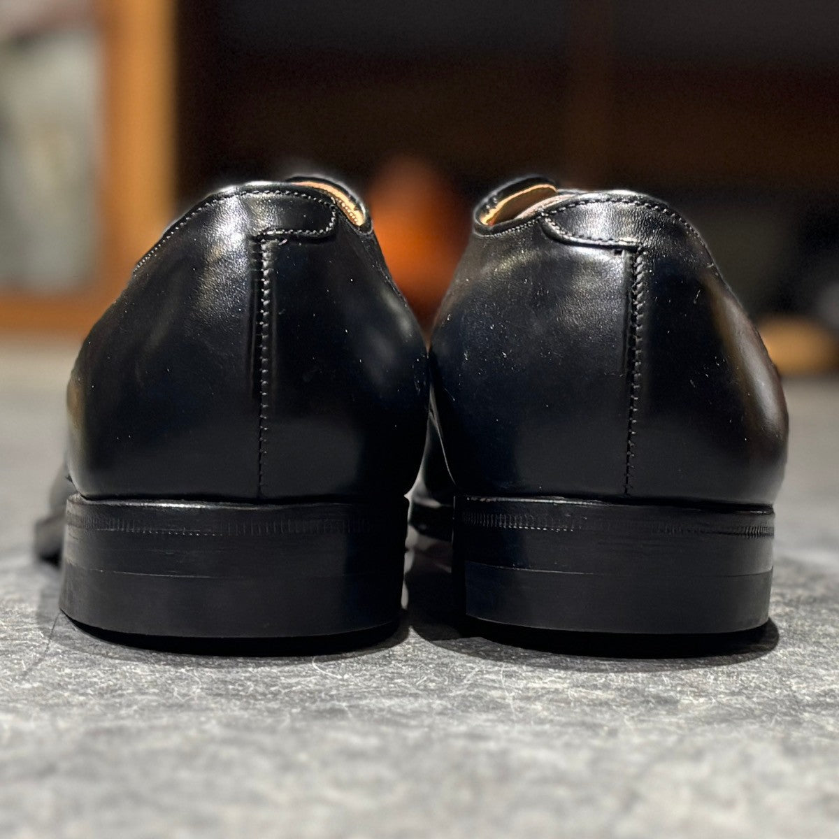 美品【ALDEN】オールデン 461 モックトゥ Uチップ 旧ロゴ カーフ