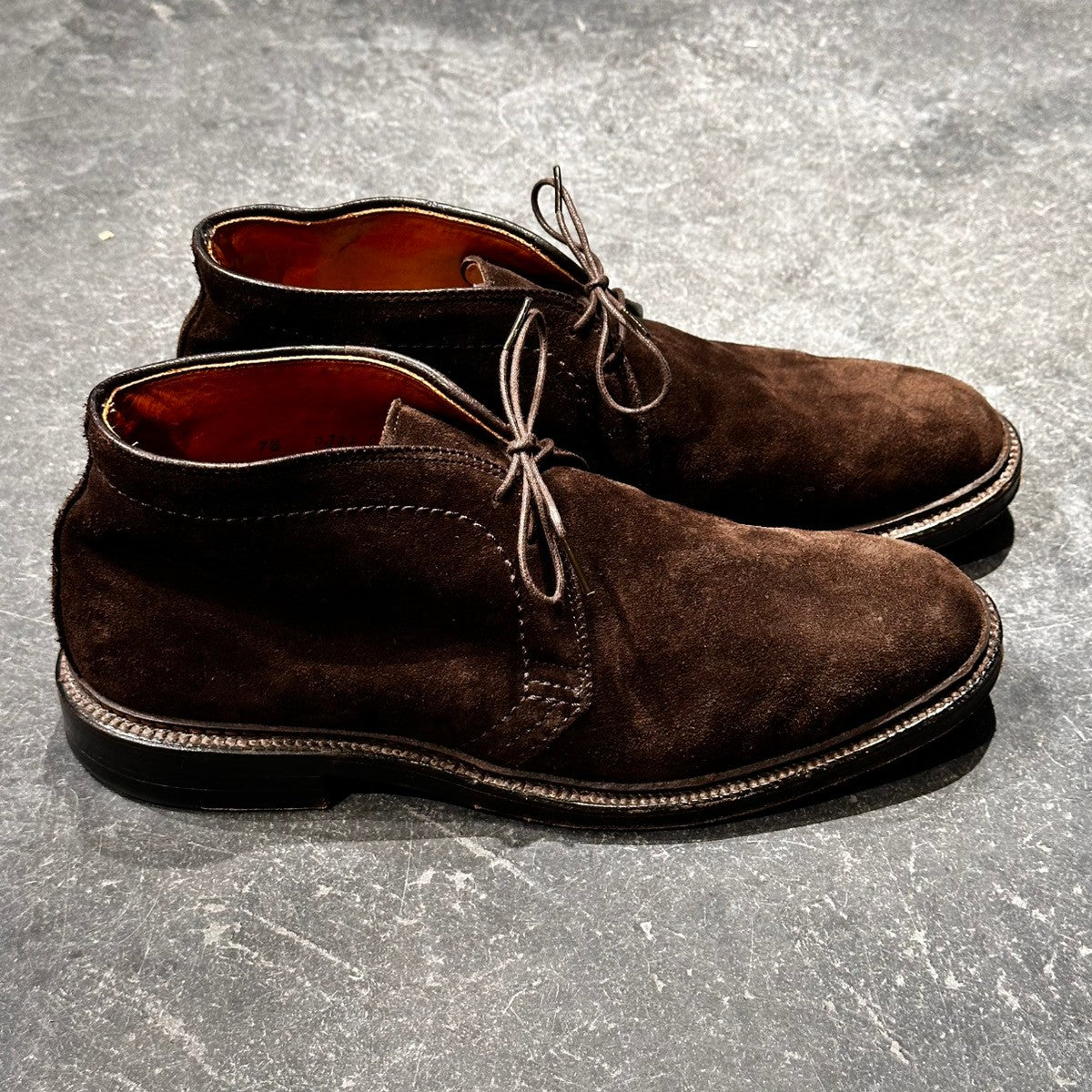 使用数回【ALDEN】オールデン 1479 チャッカブーツ バリーラスト